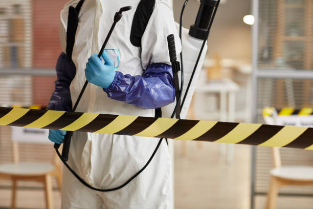 Professional Biohazard Cleanup technician working in East Carondelet, IL